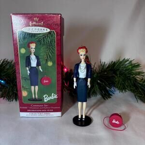 2000 Commuter Set Barbie Hallmark Keepsake Ornament - 7th in Series